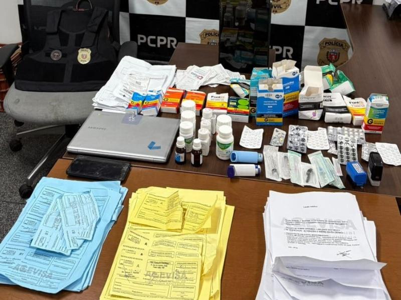 PCPR prende homem por falsificação de documentos e outros delitos em Campo Largo
