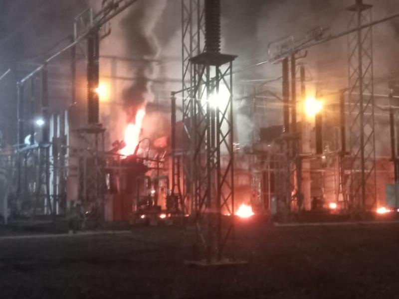 Incêndio em subestação de Bateias causa apagão em mais de 10 estados, mas Campo Largo não foi afetada