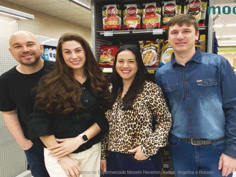 Supermercado Mocelin  mantém qualidade de  sempre e une tradição à  modernização após reforma