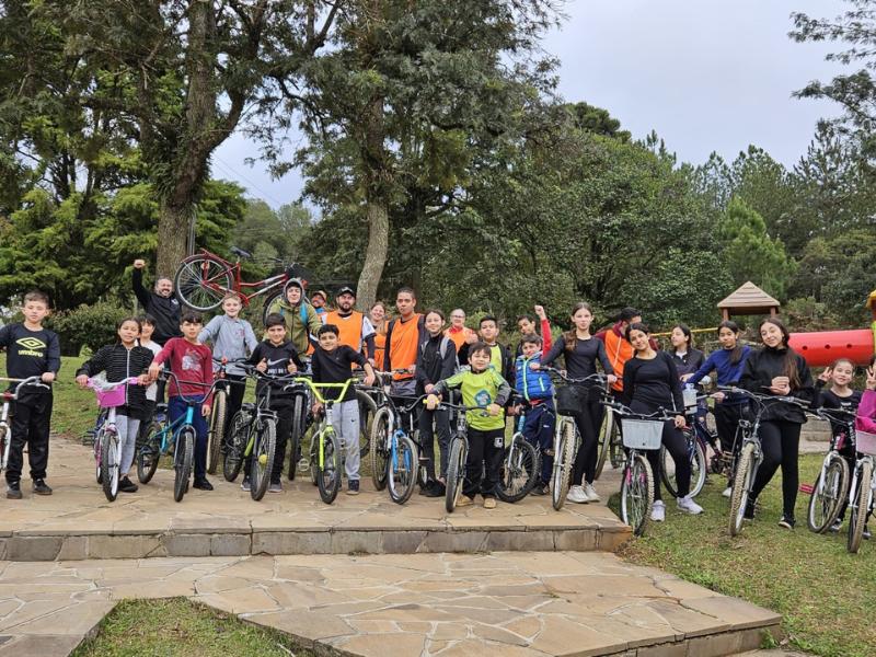 Neste sábado (29), Instituto Novas Histórias promove Passeio Ciclístico em Campo Largo