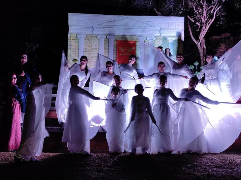 Espetáculo da Paixão de Cristo acontece em 18 de abril, no Parque Newton Puppi