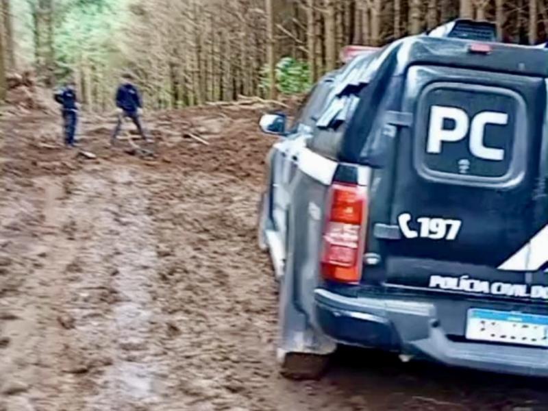Corpo de casal assassinado é encontrado pela Polícia em fazenda no interior