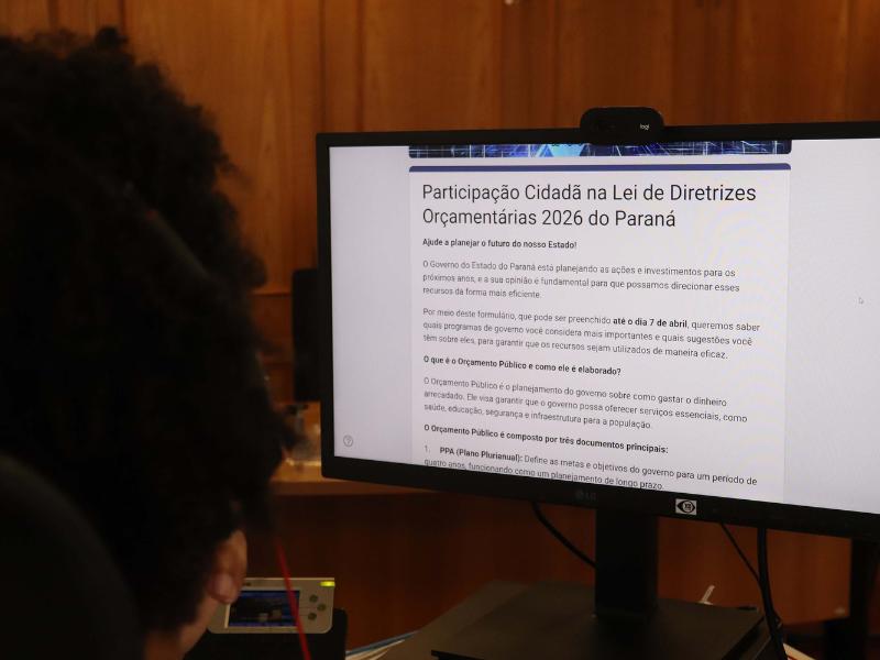 Governo abre consulta popular para definir prioridades no orçamento de 2026