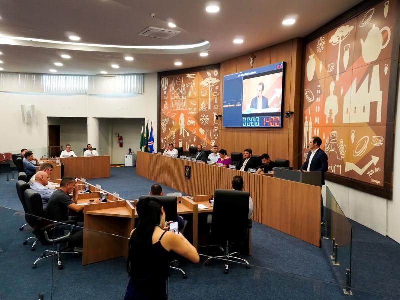 Câmara Municipal aprova em primeira votação a LOA com número histórico de 82 emendas apresentadas pelos vereadores