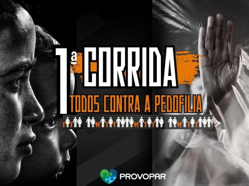 1ª Corrida Juntos Contra a Pedofilia acontece no dia 18 de maio e está com inscrições abertas