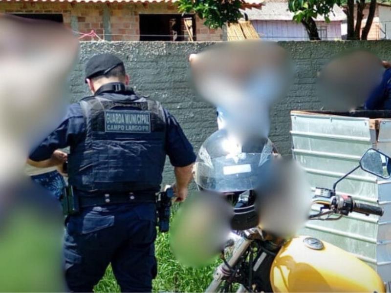 Suspeitos de tráfico são presos pela Guarda Municipal em Campo Largo