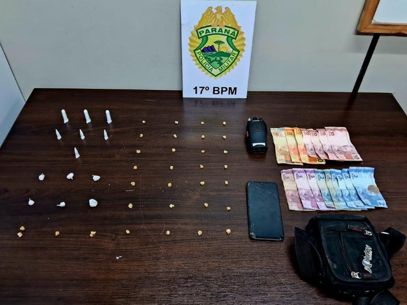 Suspeito de tráfico é preso em condomínio de Campo Largo
