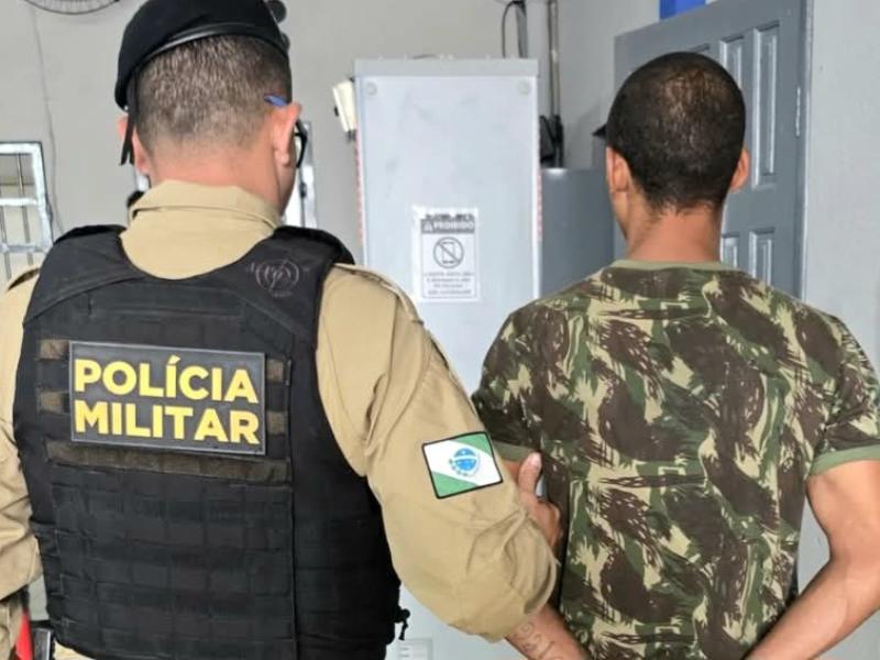 Procurado pela Justiça por homicídio é preso pela Polícia Militar em Bateias 