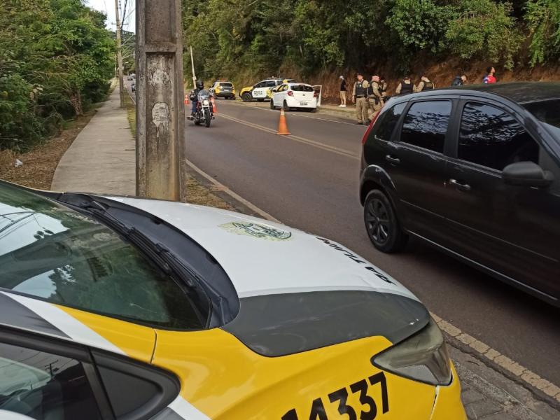 Polícia Militar realiza Operação Cidade Segura em Campo Largo e Distrito da Ferraria