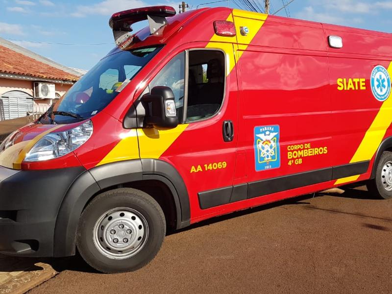 Motociclista fica ferido em colisão próximo ao Viaduto da Rondinha, em Campo Largo