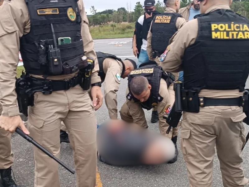 Nelsão da Força é detido em protesto de metalúrgicos em São José dos Pinhais