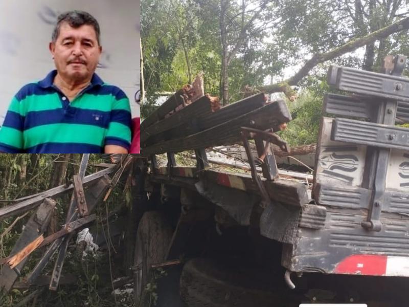 Motorista de Campo Largo morre em grave acidente na BR-153, em Irati