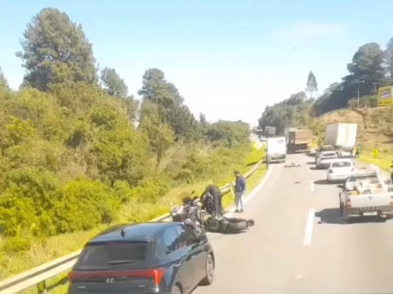 Grave acidente na BR-277 deixa um morto e um ferido grave em São Luiz do Purunã