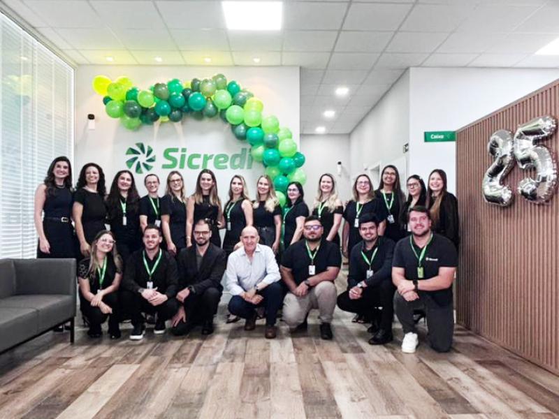 Sicredi comemora 25 anos de atuação em Campo Largo com foco no relacionamento e desenvolvimento local