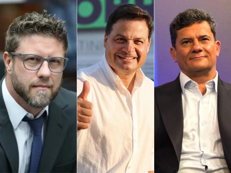 Requião Filho, Sandro Alex e Sergio Moro apresentam seus projetos para o Paraná 