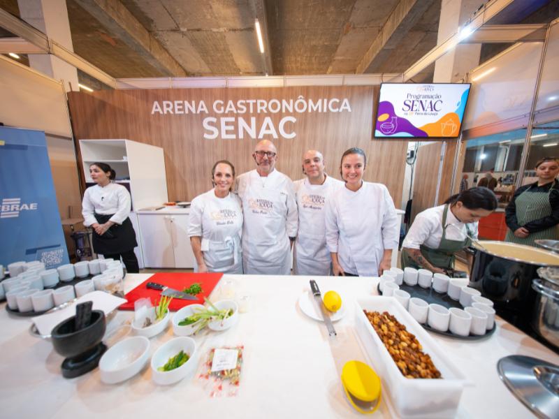 Aulas-show de gastronomia garantem experiência única e movimentam programação da 33ª Feira da Louça