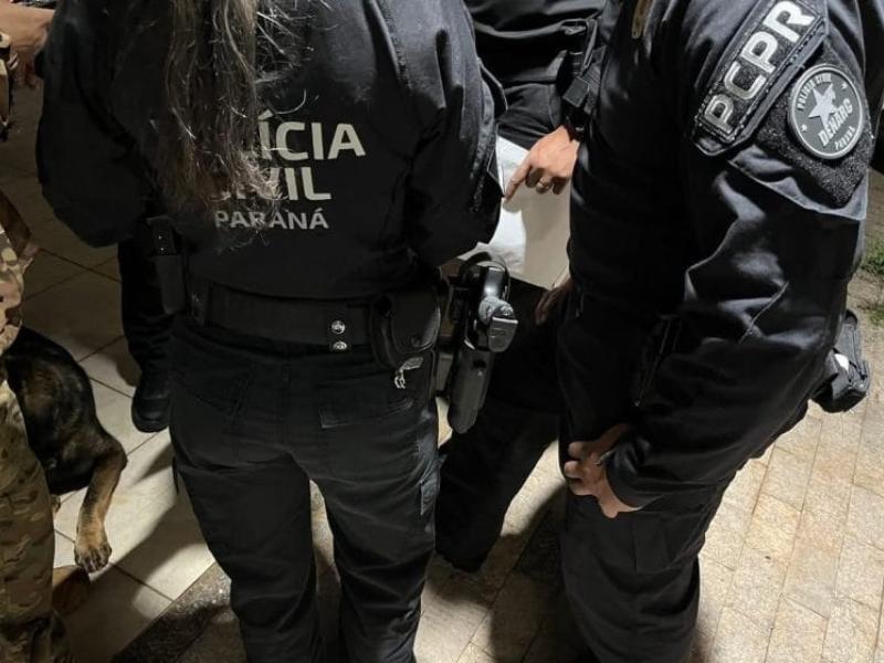 PCPR cumpre 14 prisões contra grupo suspeito de abastecer facção do Rio de Janeiro