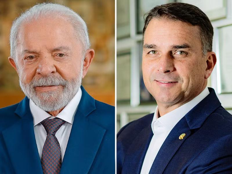 Pré-resultados do exterior mostram Flávio à frente de Lula; apuração continua