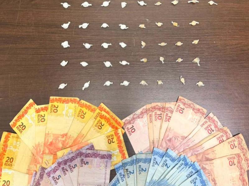 Guarda Municipal prende dois homens por tráfico de drogas em Campo Largo