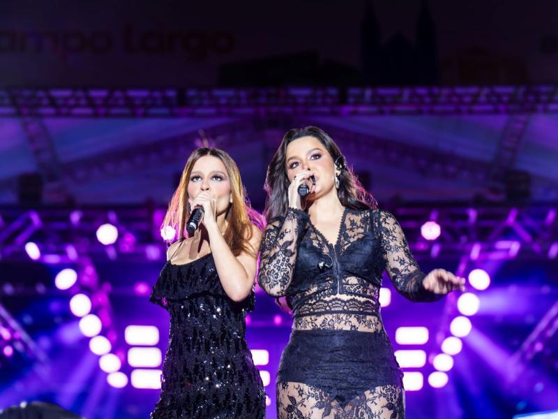 Show de Maiara & Maraisa reuniu 42 mil pessoas no Parque Newton Puppi